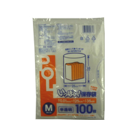 システムポリマー FC41552-AS-100H いっぱい保存袋 半透明 M 100枚×80