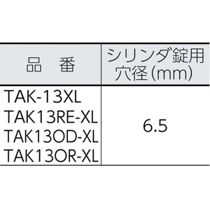 トラスコ中山 プロテクターツールケース 赤 L レッド430380154395 FC290DV-3895297-イメージ3