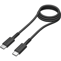 多摩電子工業 PD60W USB-C to C ケーブル 1．0m ブラック TH360CC10K