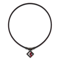 コラントッテ マグチタンネックレス SG160  51cm コラントッテSPORTS PRO ブラック×レッド DBAAC2615