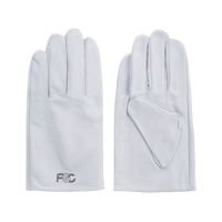 富士グローブ 豚本革手袋 豚クレスト F-808白L FC189EL-3787249