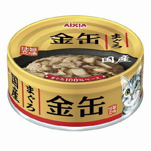 アイシア 金缶 まぐろ 70g ｷﾝｶﾝﾏｸﾞﾛ70G-イメージ1