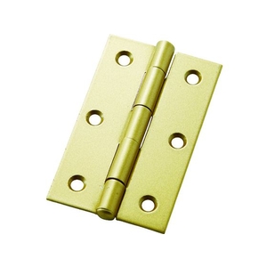 フジテック ジャパン カラー丁番 袋入り(2枚)・厚口64mm・ゴールド FC039KV-1248636-イメージ1