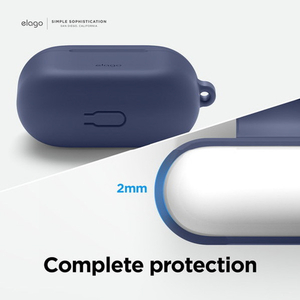 elago AirPods 3用シリコンケース ジーンインディゴ EL_AP3CSSCOH_JI-イメージ4