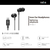 ラディウス Lightningイヤホン Inner Ear Headphones with Lightning ブラック HP-NEL11K-イメージ3