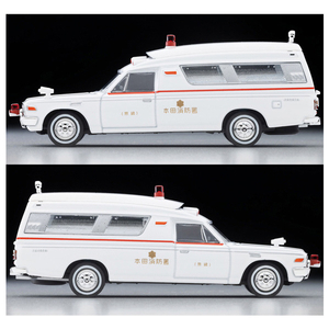 トミーテック トミカリミテッドヴィンテージ LV-216b トヨタ救急車 FS55V型(本田消防署) LV216BﾄﾖﾀｷﾕｳｷﾕｳｼﾔFS55Vｶﾞﾀ-イメージ3