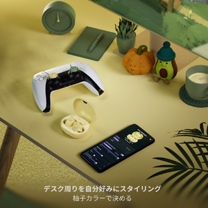 SteelSeries Arctis GameBuds Yuzu 61711-イメージ5