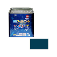 アサヒペン 水性スーパーコート 10L オーシャンブルー FC537NV