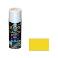 アサヒペン 高耐久ラッカースプレー 300ml 黄色 FC045NS