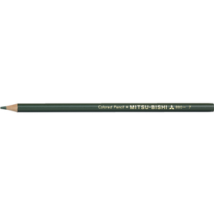 三菱鉛筆 色鉛筆 ふかみどり ふかみどり1本 F865772-K880.7-イメージ1