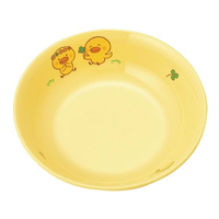国際化工 メラミン子供食器 ひよこぐみ 丸深皿 12cm イエロー FC307LK-3766400