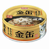 アイシア 金缶 ささみ入りまぐろ 70g ｷﾝｶﾝｻｻﾐｲﾘﾏｸﾞﾛ70G