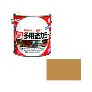 アサヒペン 油性多用途カラー 0.7L ライトカーキー FC538NS-イメージ1