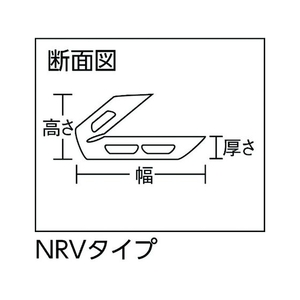 光 L型ゴム46×23×450mm 黒46823 FC917GF-4739817-イメージ2