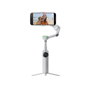 insta360 Flow 2 Pro AI追跡搭載 3軸スマホ用ジンバル クリエイターバンドル ストーングレー CINSABQB-FLOW208-イメージ2