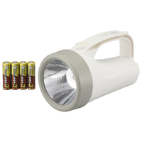 オーム電機 LED強力ライト 150ルーメン 単3形乾電池×4本付属 LPP3415C7