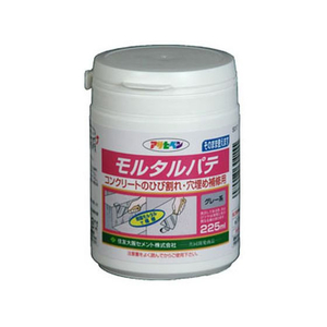 アサヒペン モルタルパテ 225ml グレー系 FC987PJ-S017-イメージ1