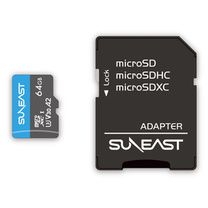 コイズミ 高耐久性シリーズmicroSDXC 64GB SUNEAST KZMS1064GB23F1-イメージ3