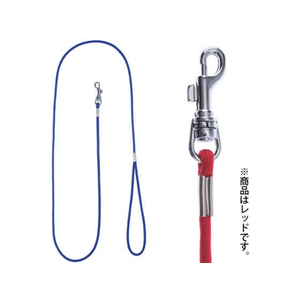 ドギーマン 細丸リード 4mm レッド FC346MX-MD4011-イメージ2