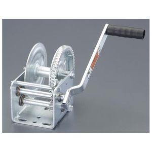 エスコ ハンドウィンチ 2スピード 907kg FCX2445-EA989RD-2-イメージ1