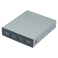 アイネックス 3．5インチベイ USB3．0/2．0フロントパネル PF-004C