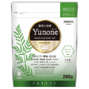 紀陽除虫菊 薬用入浴剤 Yunone(湯の音) 神秘の森の香り N8926ﾕﾉﾈｼﾝﾋﾟﾉﾓﾘﾉｶｵﾘ-イメージ1