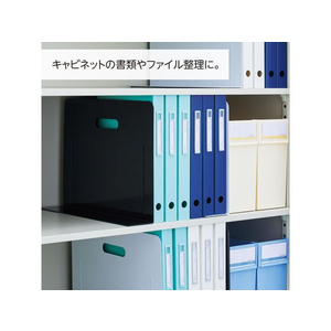 リヒトラブ ブックエンド スーパーワイドタイプ マグネット付 白 FCC5497-A7353-0-イメージ3