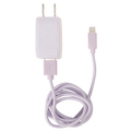 クオリティトラストジャパン USB-A×2ポート スリムACアダプタ 計2．4A MFIライトニングケーブル付属(1m) パープル QL-0201PU