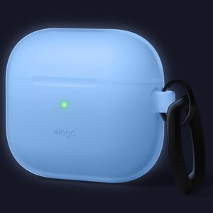 elago AirPods 3用シリコンケース ナイトグローブルー EL_AP3CSSCOH_NB-イメージ2