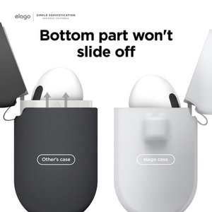 elago AirPods 3用シリコンケース ナイトグローブルー EL_AP3CSSCOH_NB-イメージ5