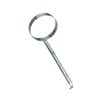 江部松商事 EBM/18-8 共柄 カキ揚リング 大(直径108×柄長250) FC986LX-8316610