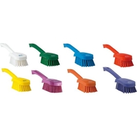 キョーワクリーン ヴァイカン ショートハンドルブラシ ハード 4192R(レッド) レッド FCL7515-028849019