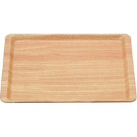 マイン 木目調ABSトレー 長角盆 薄木目 NS M44-364 FC307LL-4144901