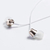ラディウス Lightningイヤホン Inner Ear Headphones with Lightning ゴールド HP-NEL11N-イメージ2