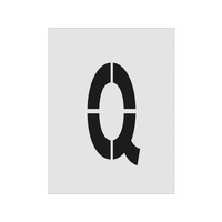 アイマーク ステンシル Q 文字サイズ250×125mm FC955JB-8186164