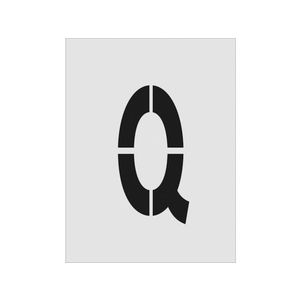 アイマーク ステンシル Q 文字サイズ250×125mm FC955JB-8186164-イメージ1