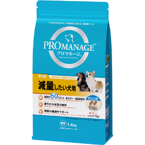 マースジャパンリミテッド プロマネージ 成犬用 減量したい犬用 1．4kg ﾌﾟﾛﾏﾈ-ｼﾞｹﾞﾝﾘﾖｳｼﾀｲｲﾇ1.4KG-イメージ1