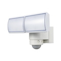 デルカテック LEDセンサーライト(2灯型) ホワイト DSLD20C2(W)