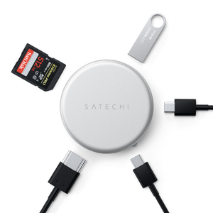 SATECHI Satechi OntheGo(TM) 5-in-1 Multiport Adapter シルバー PST-POTG5S-イメージ11