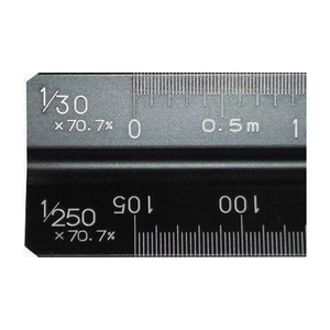 タケダ 三角スケール A列 コピー用 コピスケ 15cm FCF792T-27-0780-イメージ2