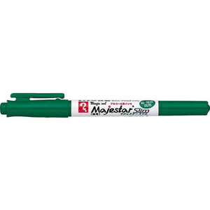 寺西化学工業 マジックインキ マジェスタースリム 緑 FCU1771-MMJ70-T4-イメージ1