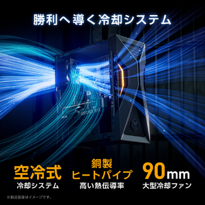 ASUS デスクトップパソコン ASUS TUF Gaming T500 T500MV ソーラーエクリプスグレー T500MV-13420H412W-イメージ5
