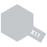 タミヤ アクリルミニ X-11 クロームシルバー TｱｸﾘﾙﾐﾆX11N