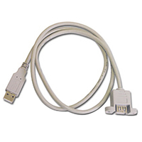 アイネックス ケース用USBケーブル 背面コネクタタイプ 1本 USB-002E