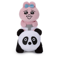 タカラトミーアーツ 可哀想に!メルヘンランド/ぬいぐるみ/パンダに乗ったおぱんちゅ おぱんちゅうさぎ ｶﾜｲｿｳﾆMLﾇｲｸﾞﾙﾐﾊﾟﾝﾀﾞｵﾊﾟﾝﾁﾕ
