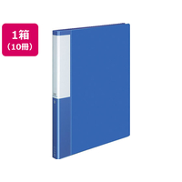コクヨ クリヤーブック POSITY差替式A4 30穴背幅27 ブルー10冊 1箱(10冊) F826322-P3ﾗ-L720NB