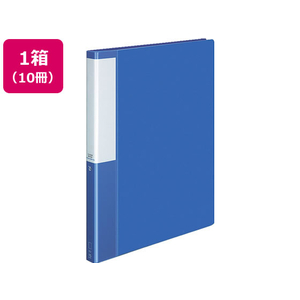 コクヨ クリヤーブック POSITY差替式A4 30穴背幅27 ブルー10冊 1箱(10冊) F826322-P3ﾗ-L720NB-イメージ1
