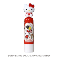 ピエラス おすわりリップクリーム レッド（ＲＤ） ﾊﾛ-ｷﾃｲｵｽﾜﾘﾘﾂﾌﾟｸﾘ-ﾑ