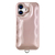 ユニケース Volume Wavy Puff(pink) for iPhone 17 UNI-25M-WPPK-イメージ1