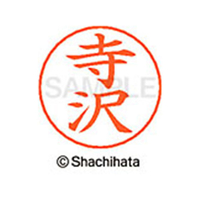 シヤチハタ ネームペン用ネーム シルバー 既製 寺沢 FC47257-X-GPS-1486